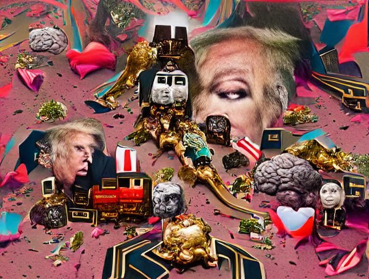 Decadent Maximalist Train Wreck