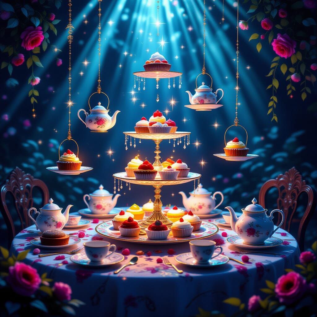 Magical Levitating Feasts and Enchanted Teapots