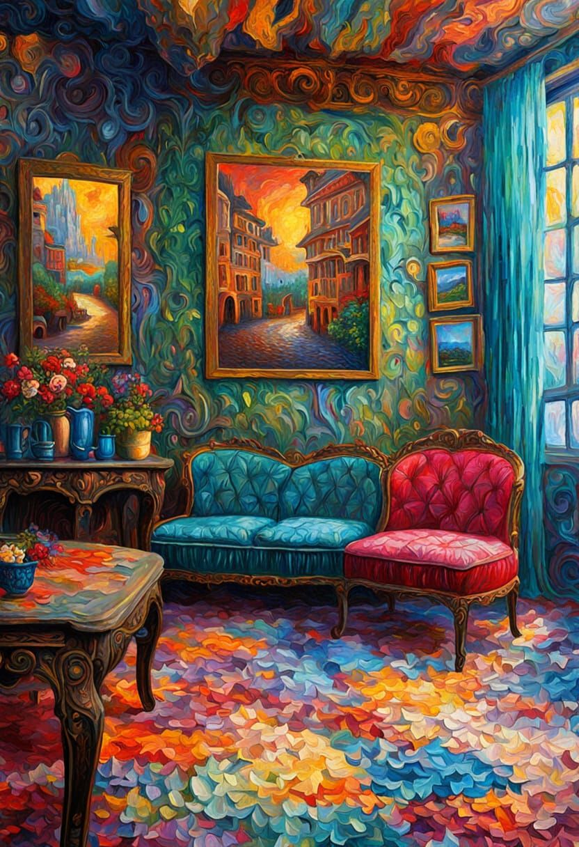 Stunning Neo-Expressionist Masterpiece