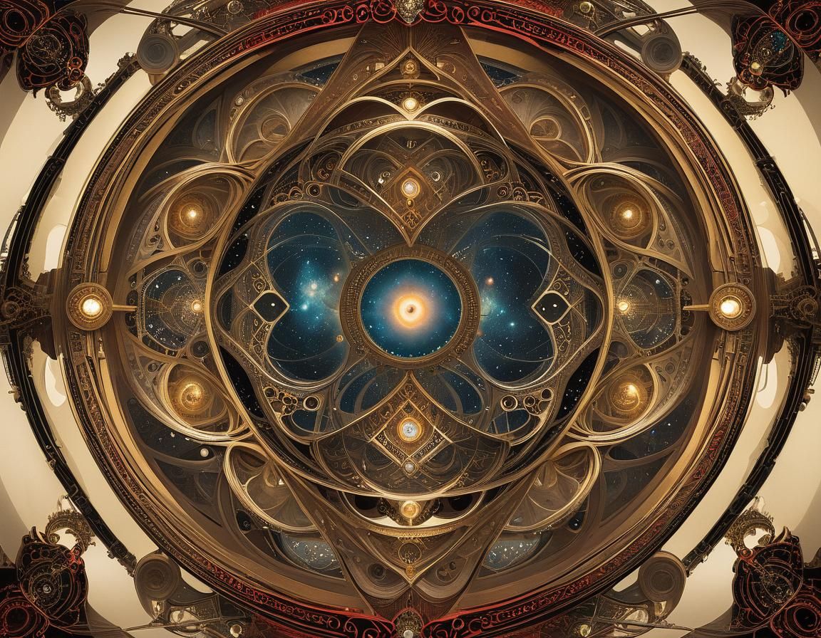 Intricate Conceptual Art: Infinite Curiosity