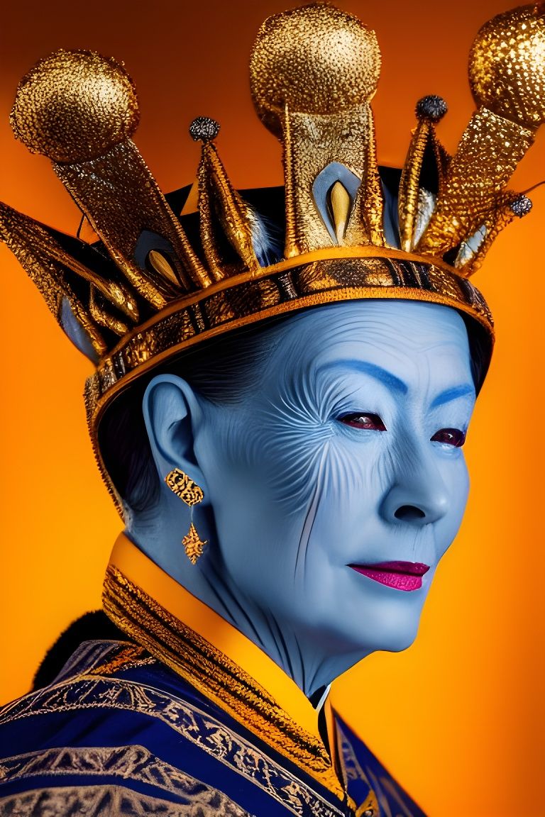 Monarch of the Milky Way in Full Regalia