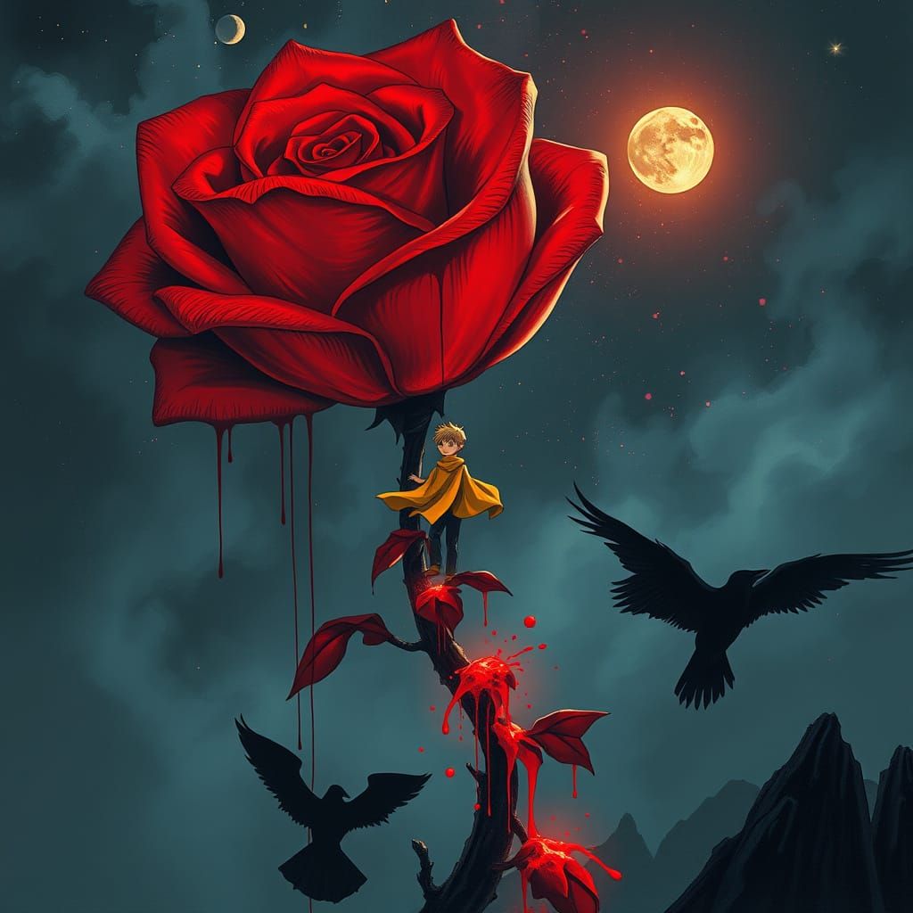 Dreamlike Fusion of The Little Prince and Urban Fantasy