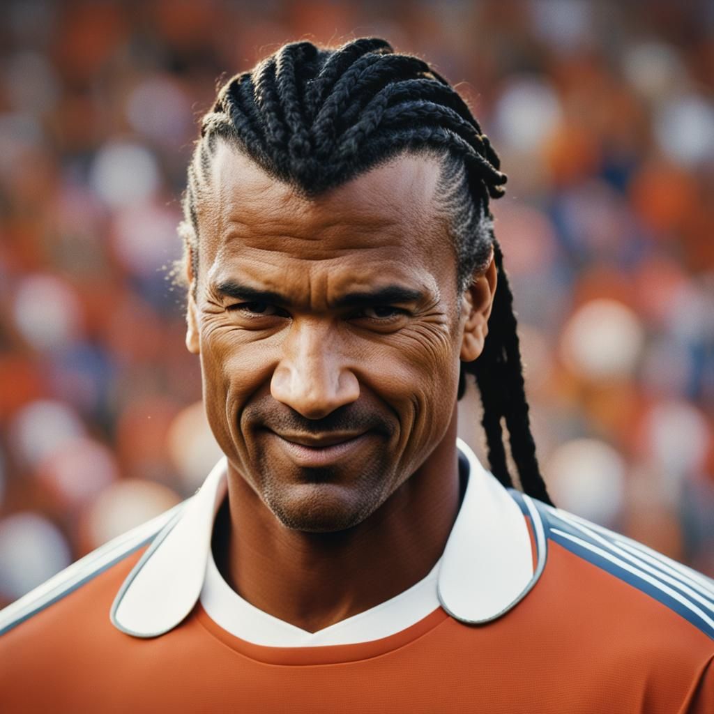 Ruud Gullit Portrait in Professional Photography Style