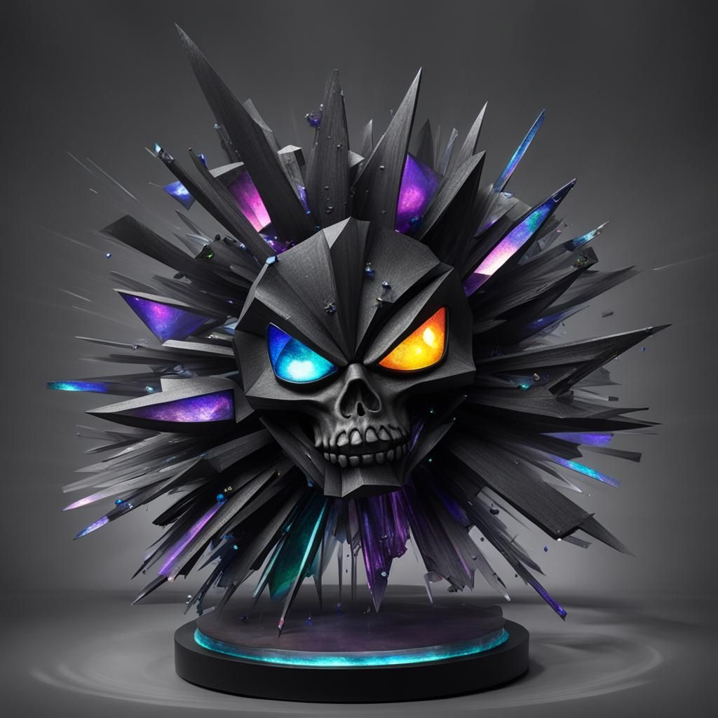 Poltergeist in Iridescent Jewels