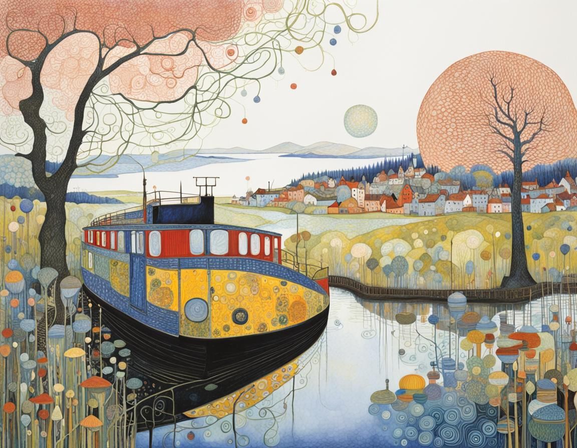 Artistic Fusion of Intricate Details in a Mannerist Style