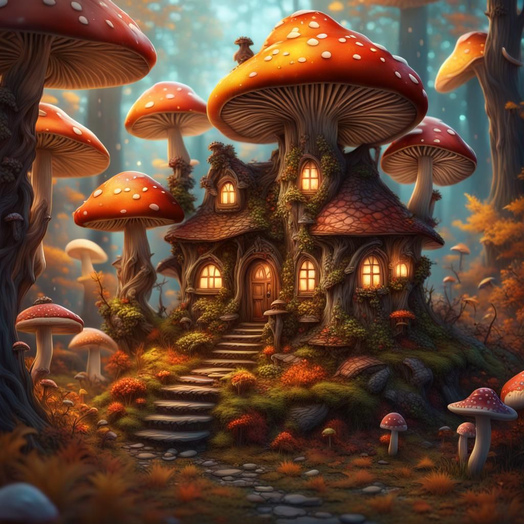 Mushroom mansion
