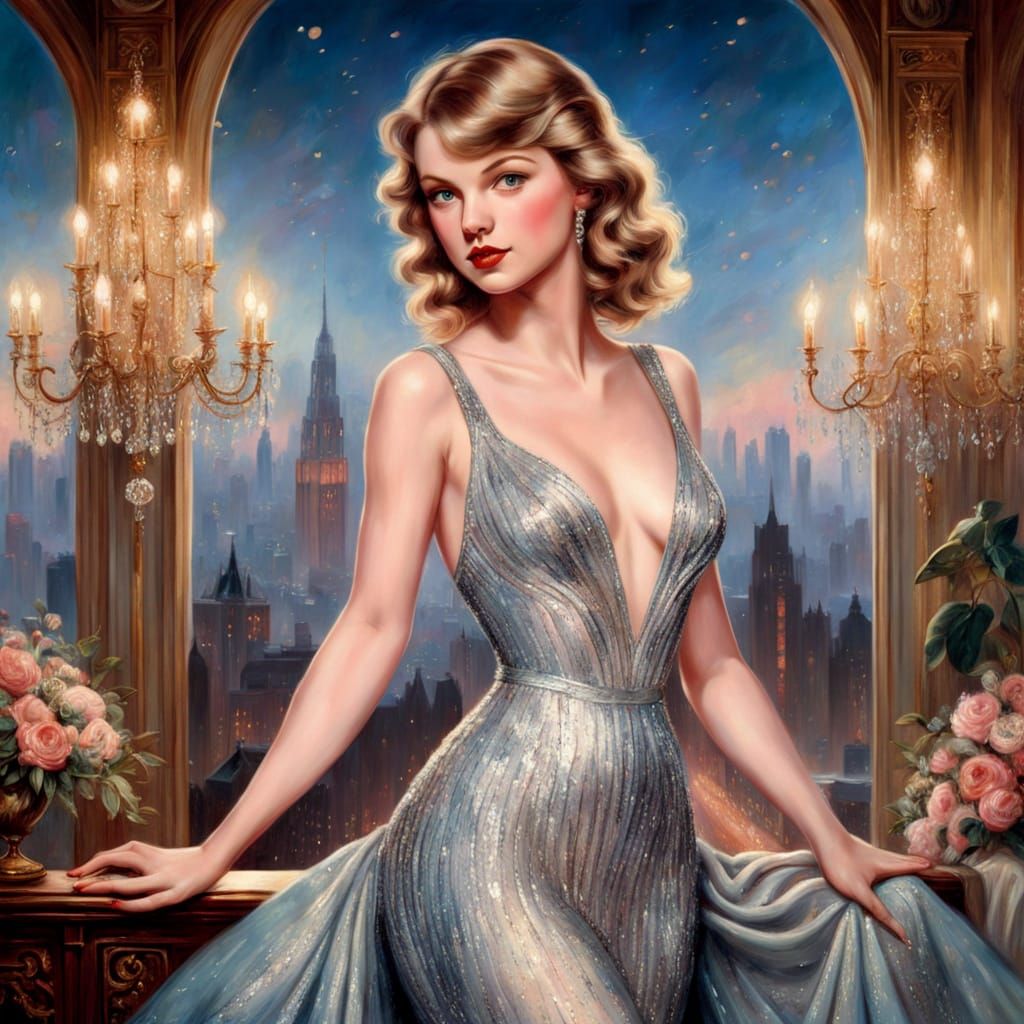 Ethereal Pop Star on Grand Stage