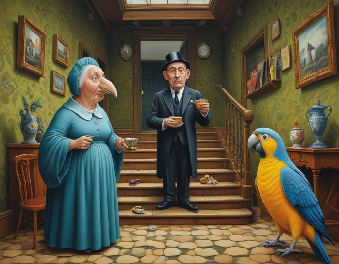 Mr. Pugh: Surreal Tea Time Masterpiece