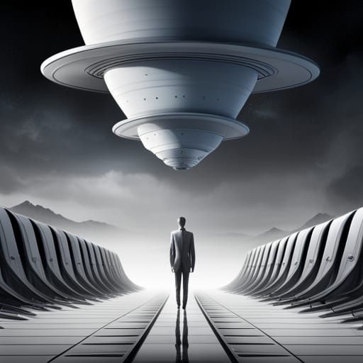 Horrifying Transdimensional Aliens Emerge from Spaceship