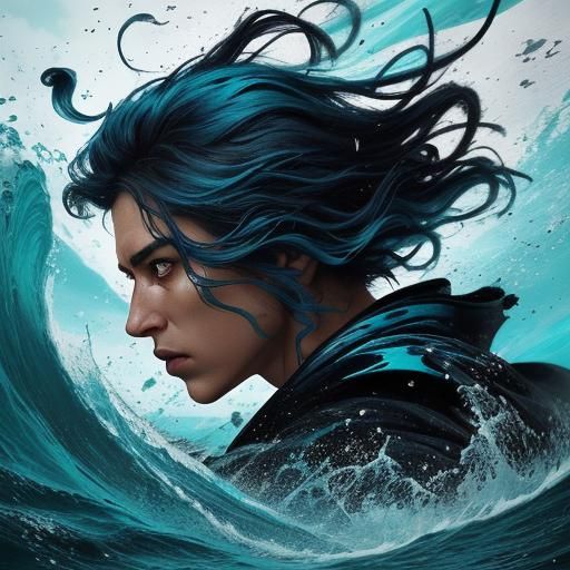 Emotional World War Soldiers in a Bottle, Fauvist Style