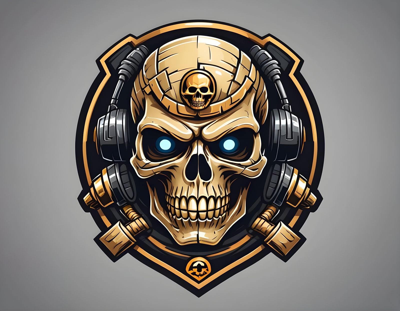 Ancient Mummy Warrior Mascot Logo