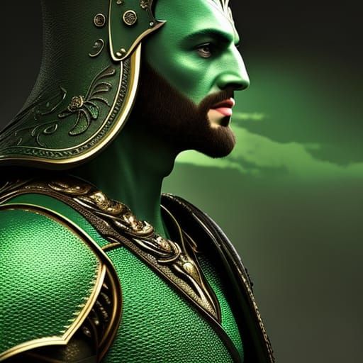 The Green Knight (a la Sir Gawain and the...)