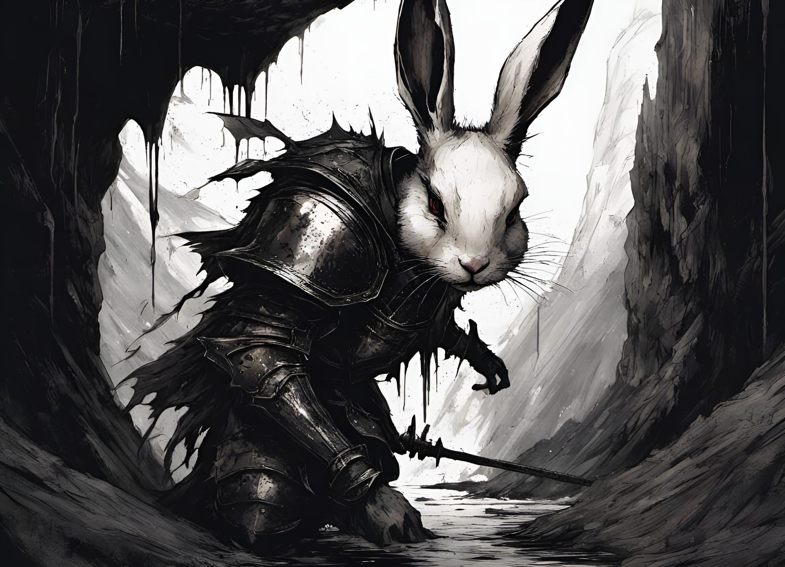 Sir Knight Bunny of Caerbonnog, Seeking Revenge from the Knights of Camelot
