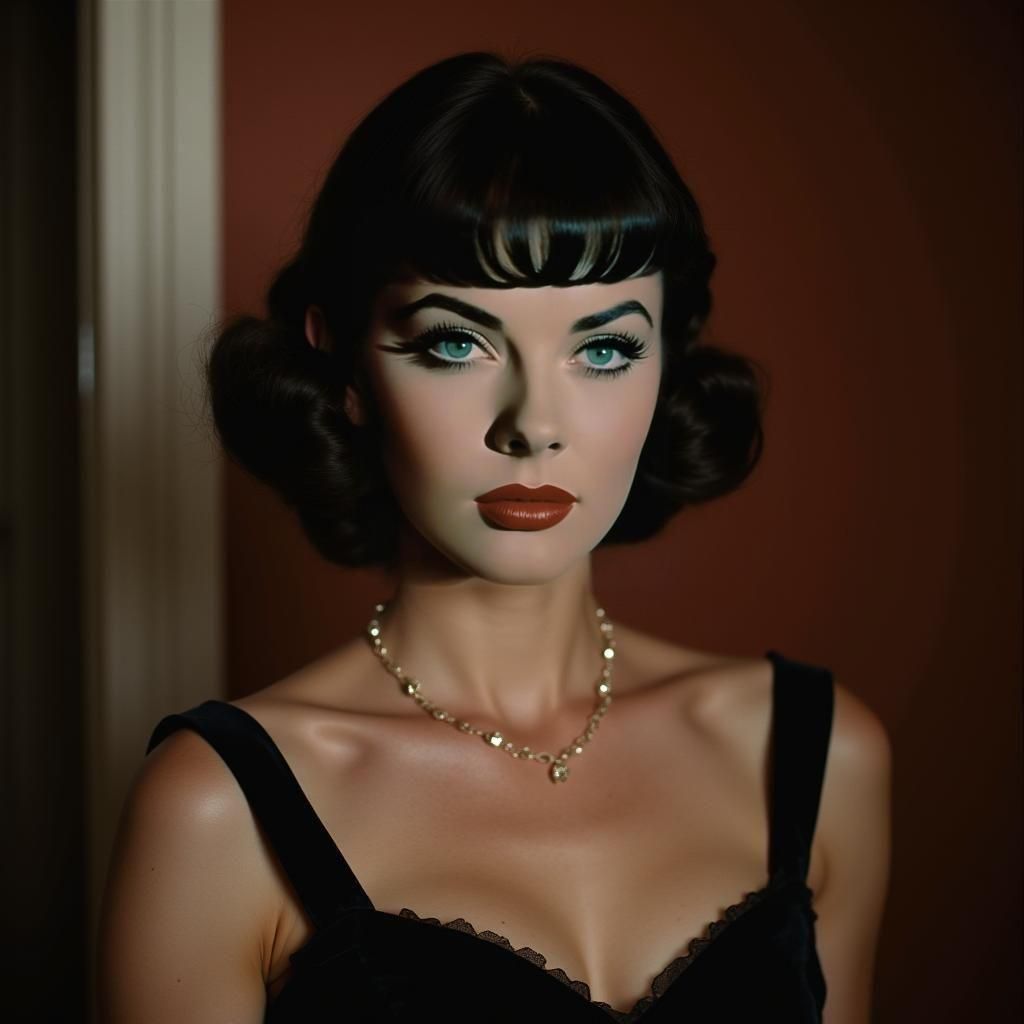 Hyperrealistic Portrait of a Beautiful Young Woman