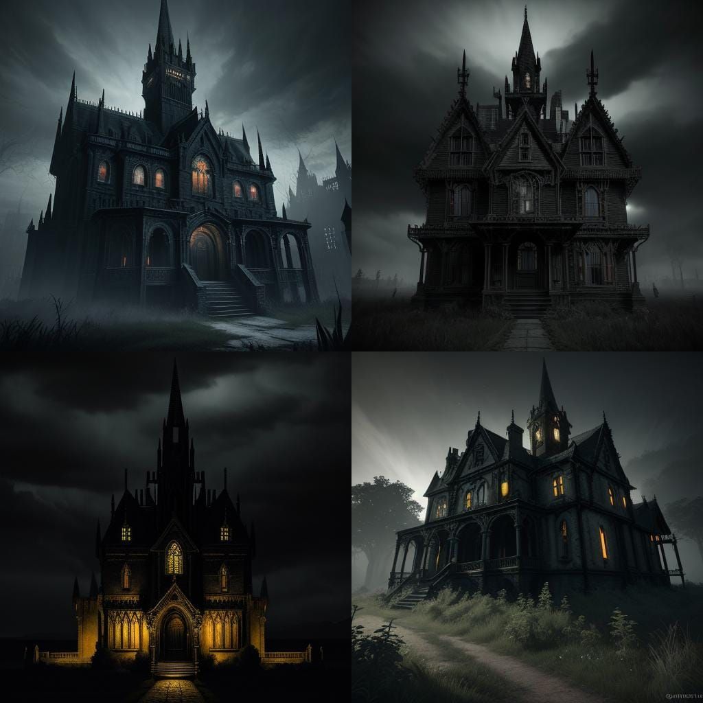 Scary House Rendered in Unreal Engine 5