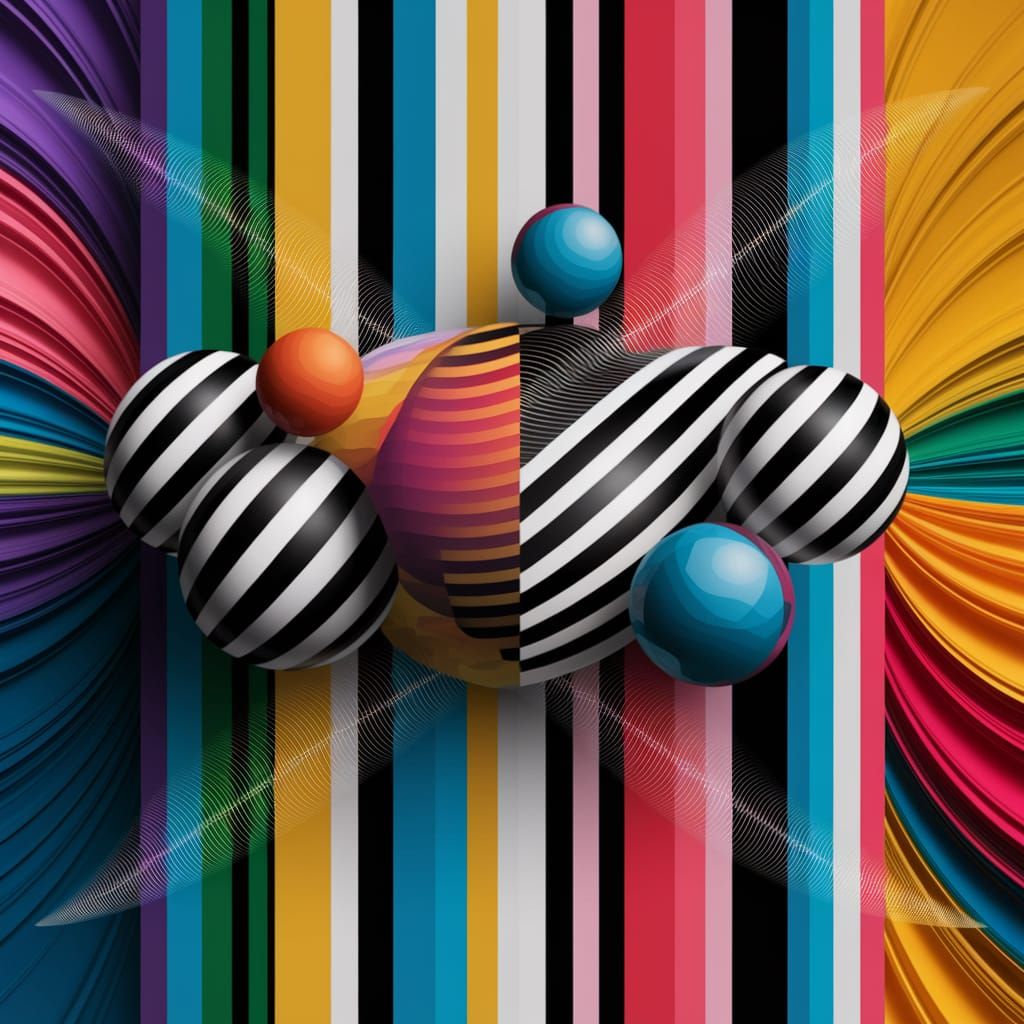 Striped balls