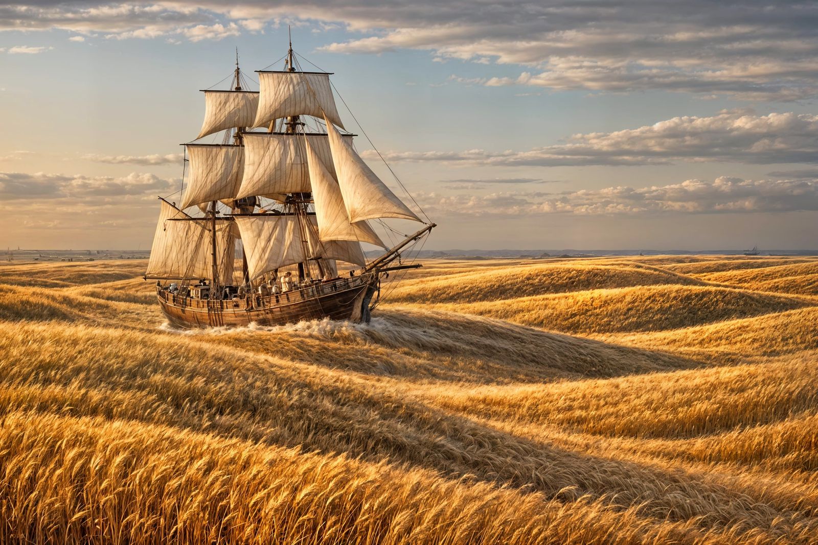 Waves of Wheat, Sails of Dream