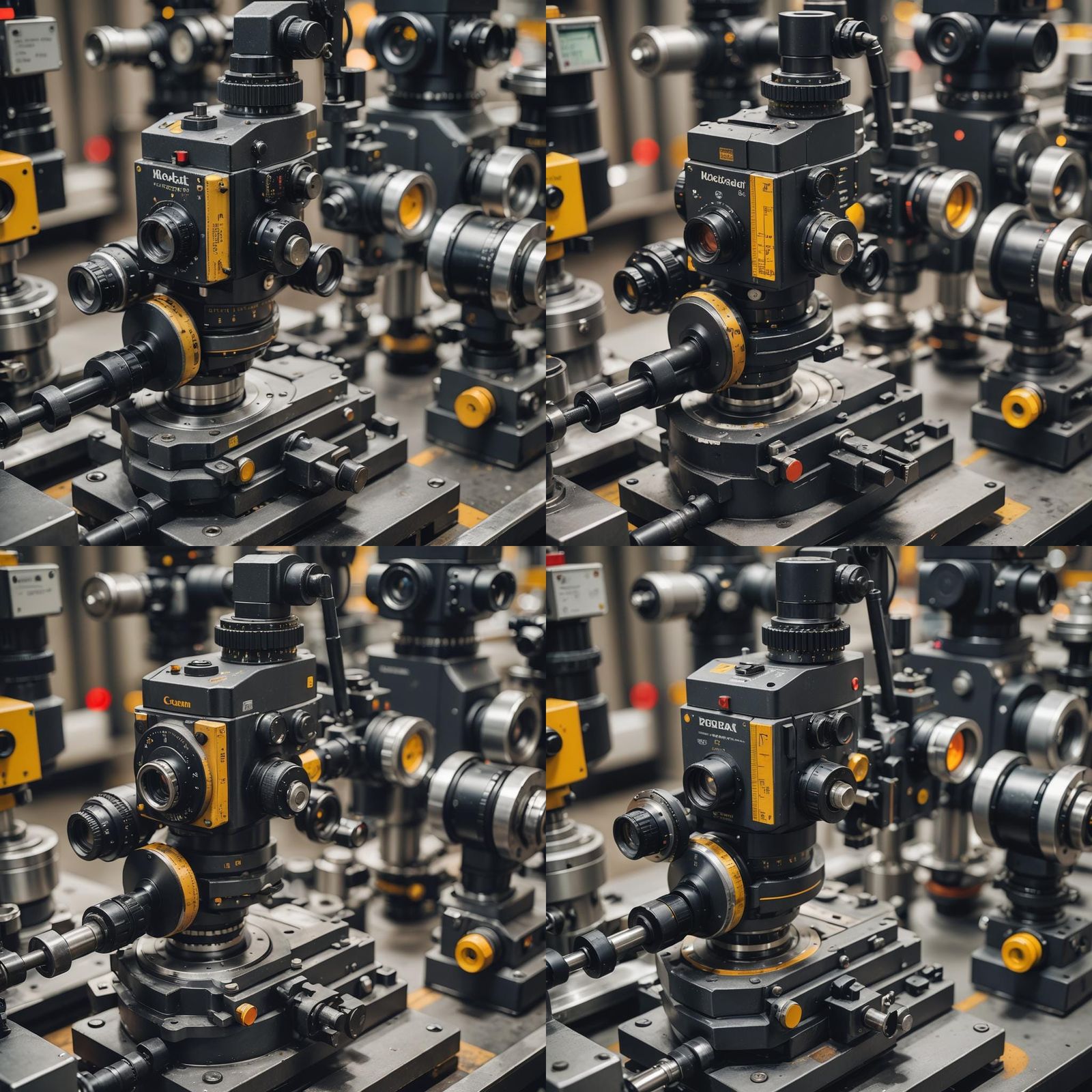 Ultrarealistic Photo of Industrial Measuring Device