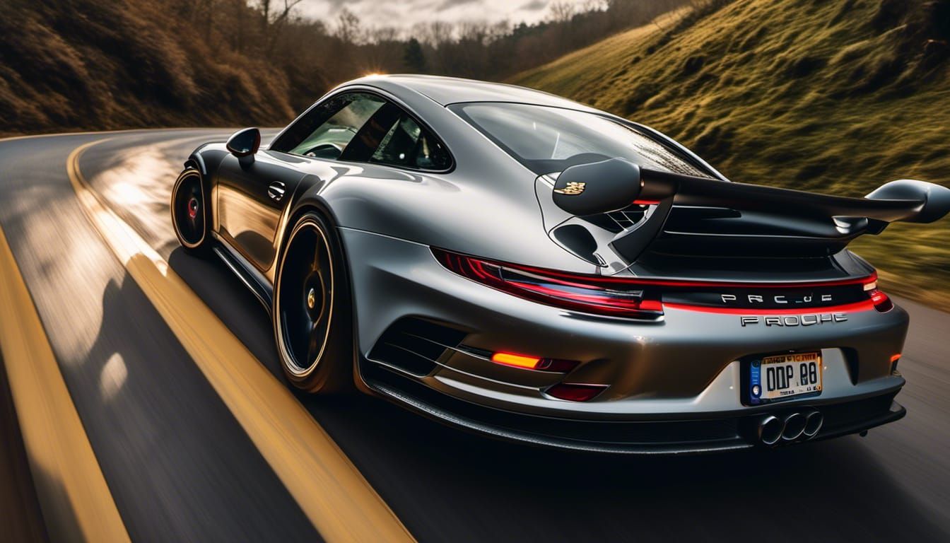 Exquisite Porsche 911 GT3 Hyperrealistic Photo
