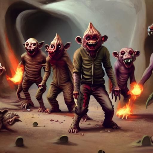 Imaginative Creatures Generated by AI