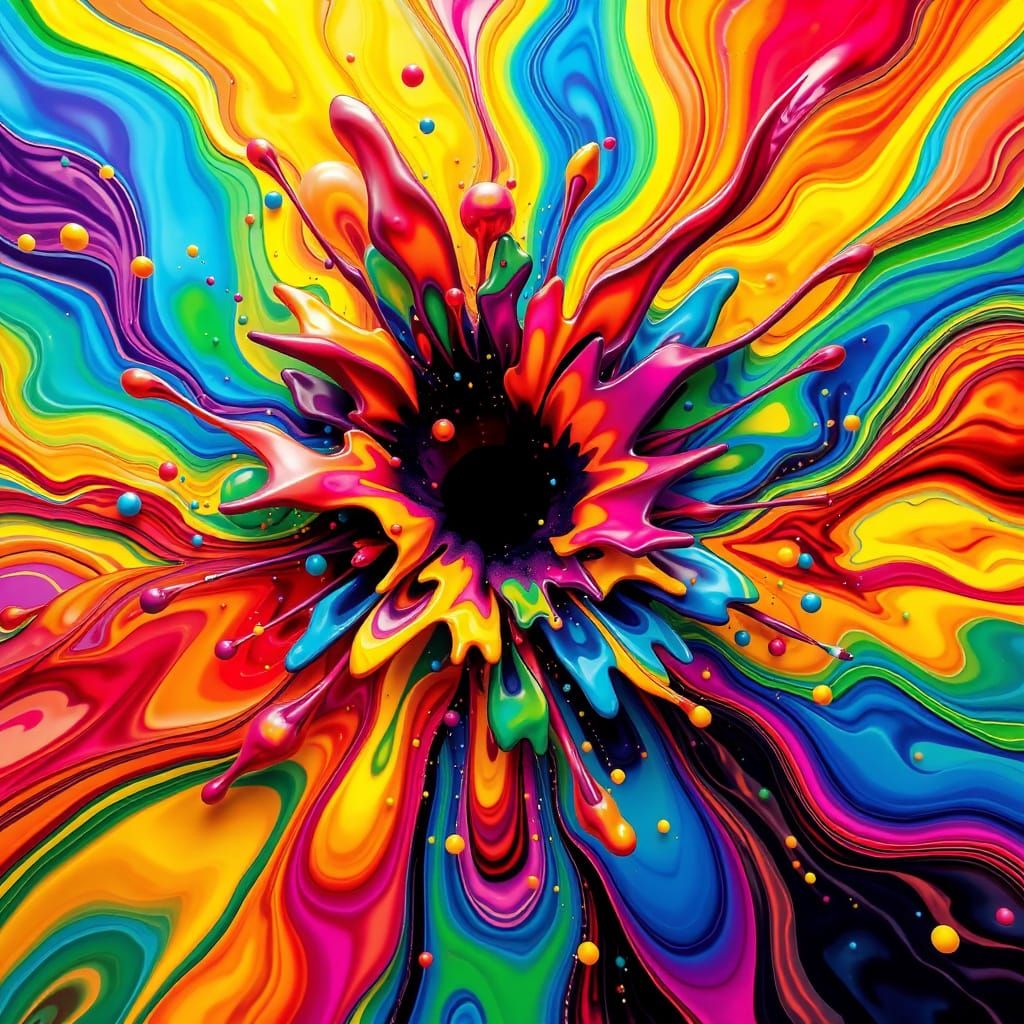 Vibrant Energy in Geometric Harmony