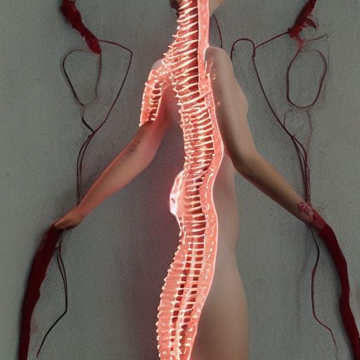 Illuminated Spine: Ascending Sensation