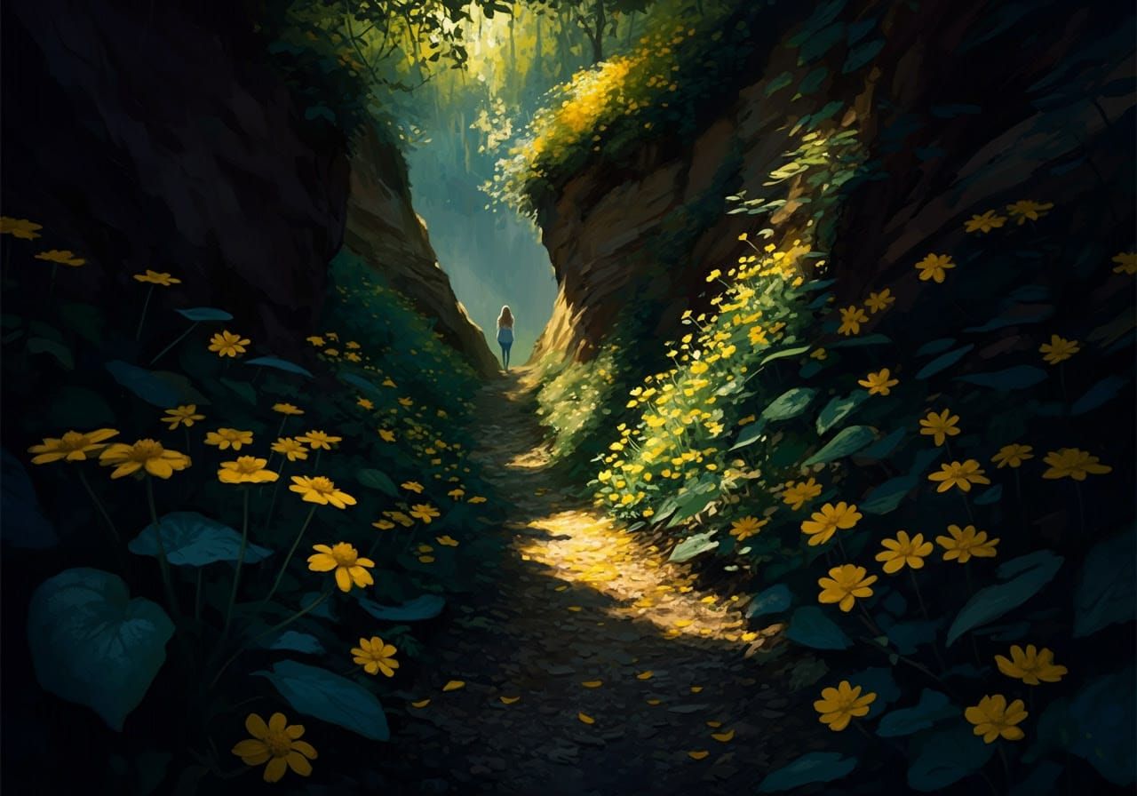 Hopeful Oases in Dark Ravines