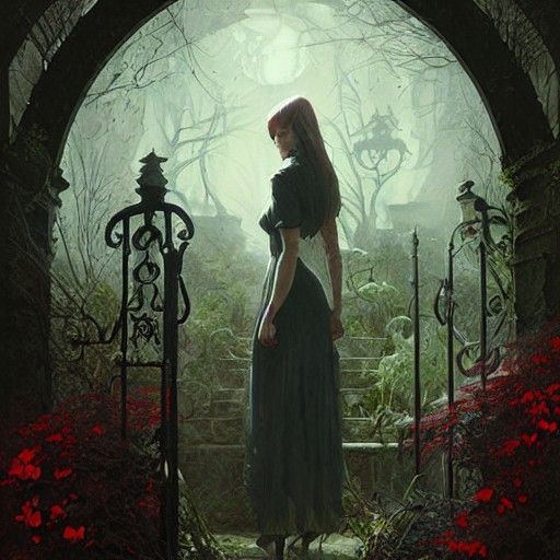 Sinister Hellish Secret Garden: Dark Fantasy