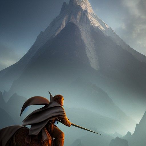 Lord of the Rings Reimagined as 3D Digital Art