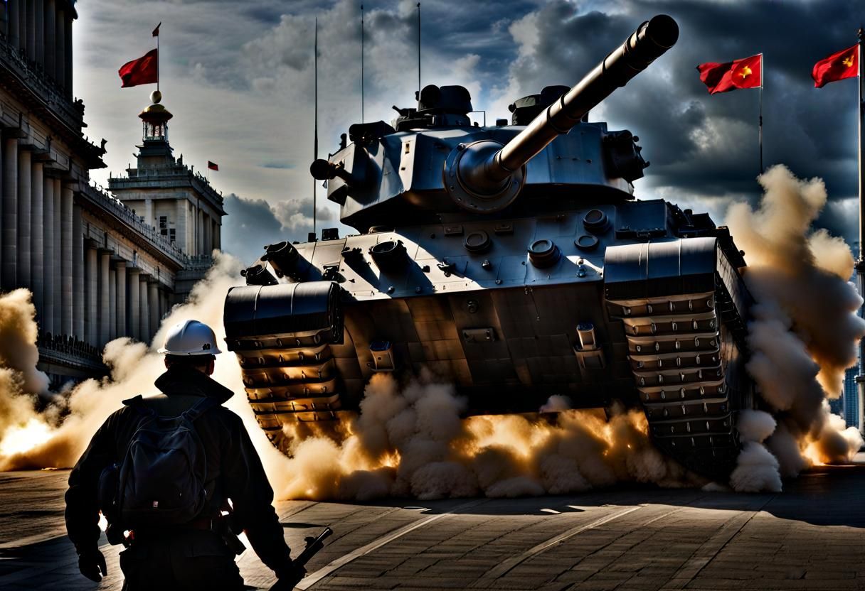 Tiananmen Square - You are braver than you believe