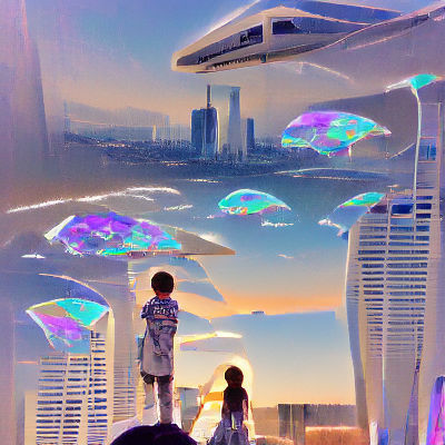 AI Interpretation of a Vague Future Concept