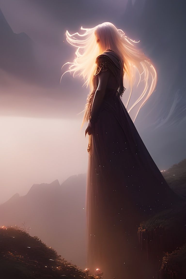 Marika the Eternal: Detailed Dark Fantasy Portrait