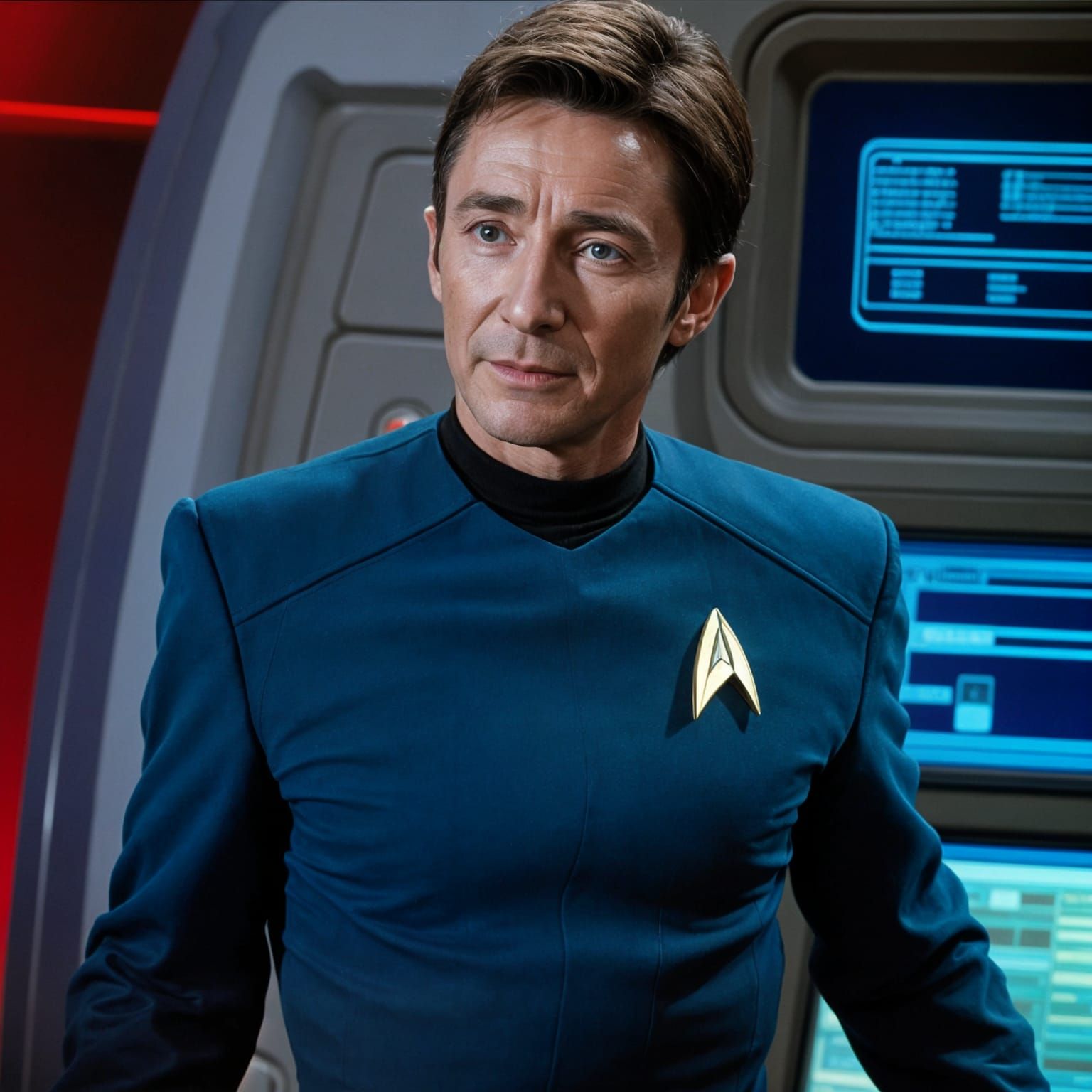 Starfleet Officer Malcolm Reed in Star Trek Enterprise