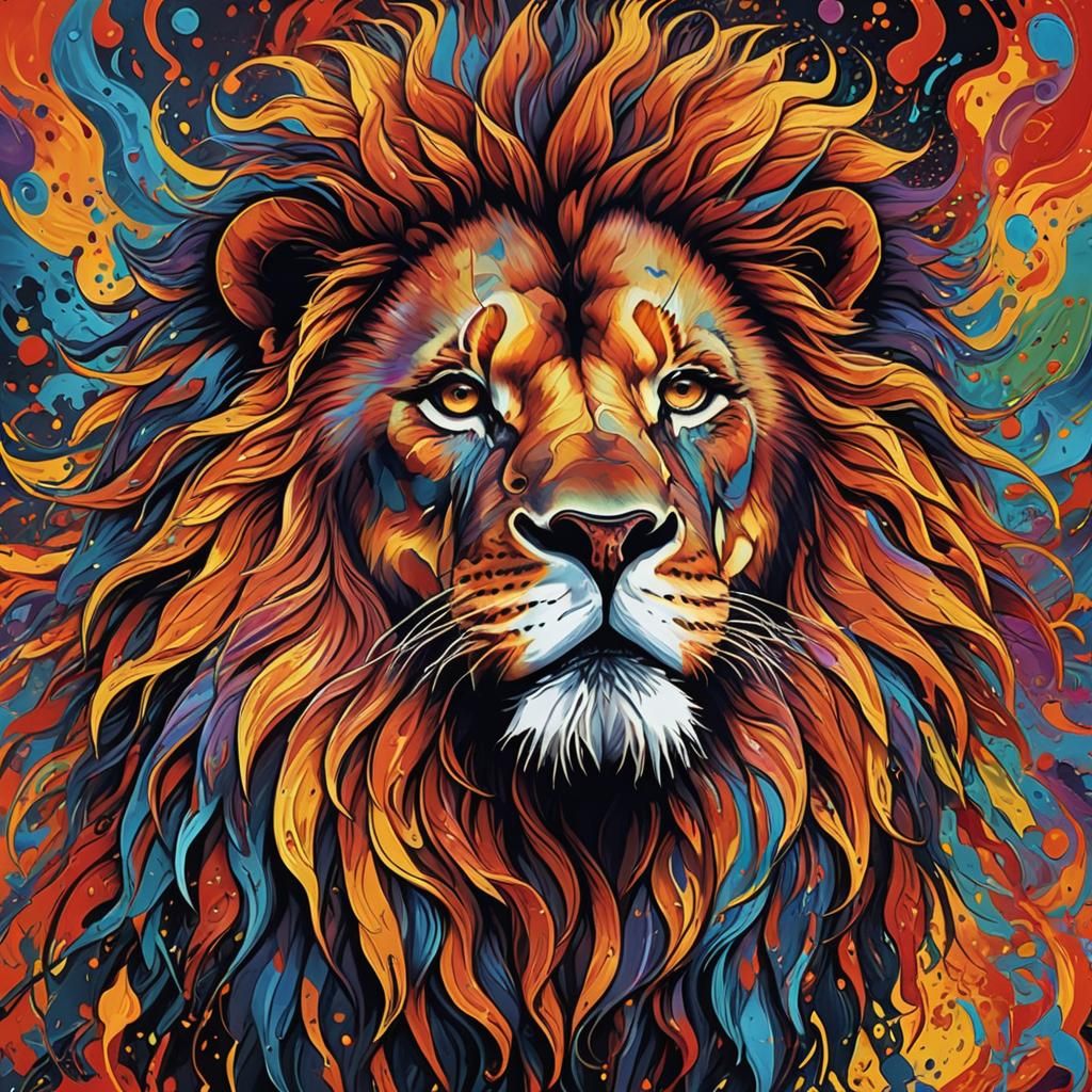 rasta lion