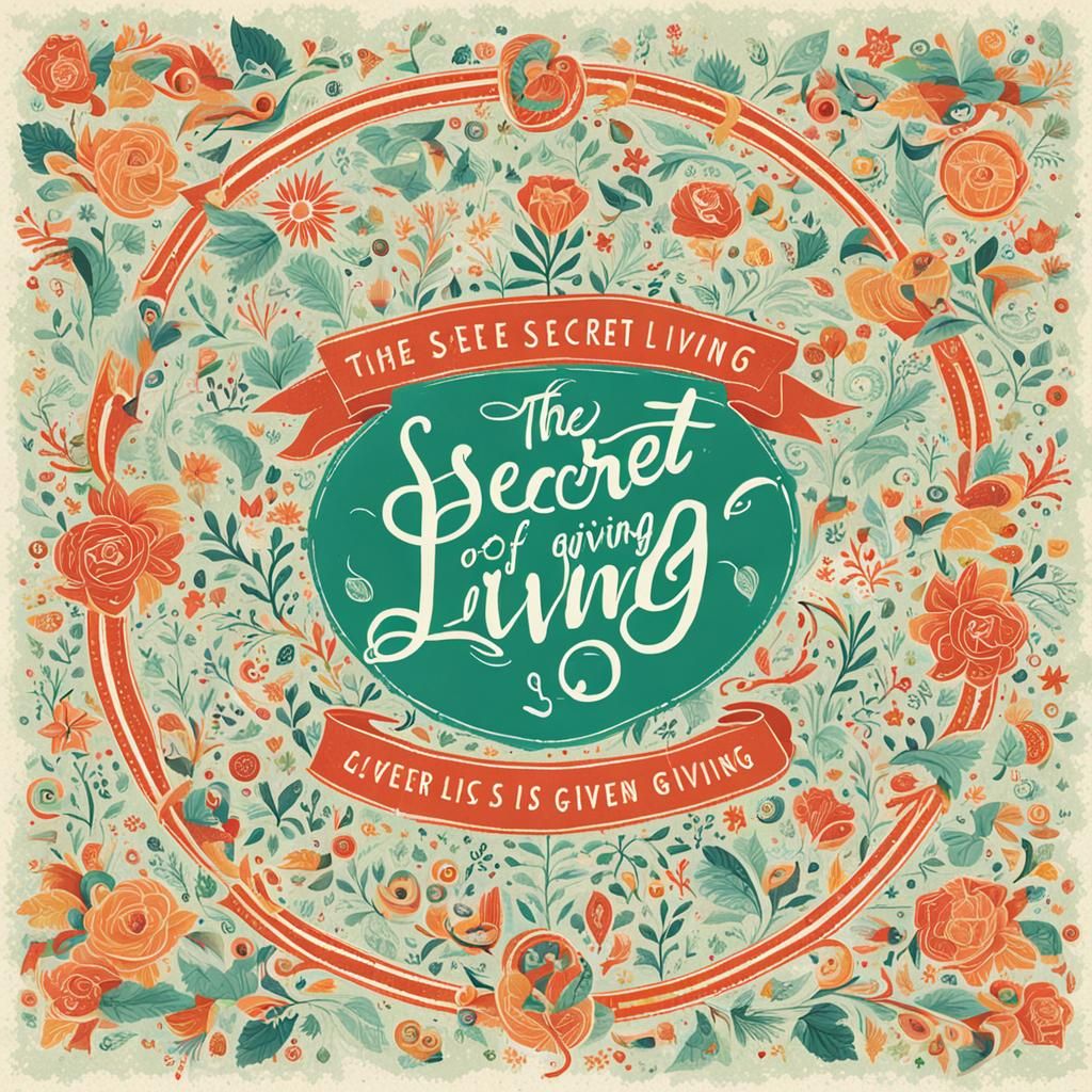 The Secret of Living: A Generous Heart
