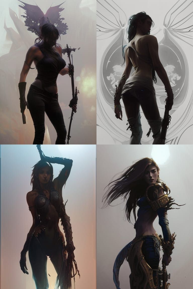 Death of the Endless: Art Nouveau Portrait