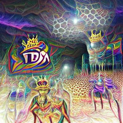 Surreal Psychedelic DMT Realm