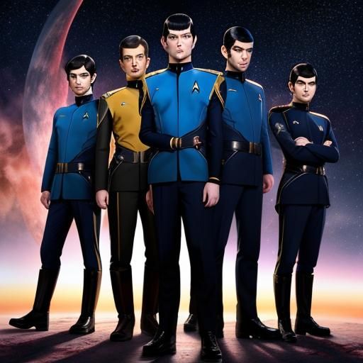 Spock in Star Trek Uniform: A Character Portrait