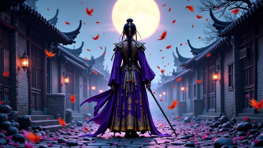 Cursed Village: A Warrior's Dark Fantasy