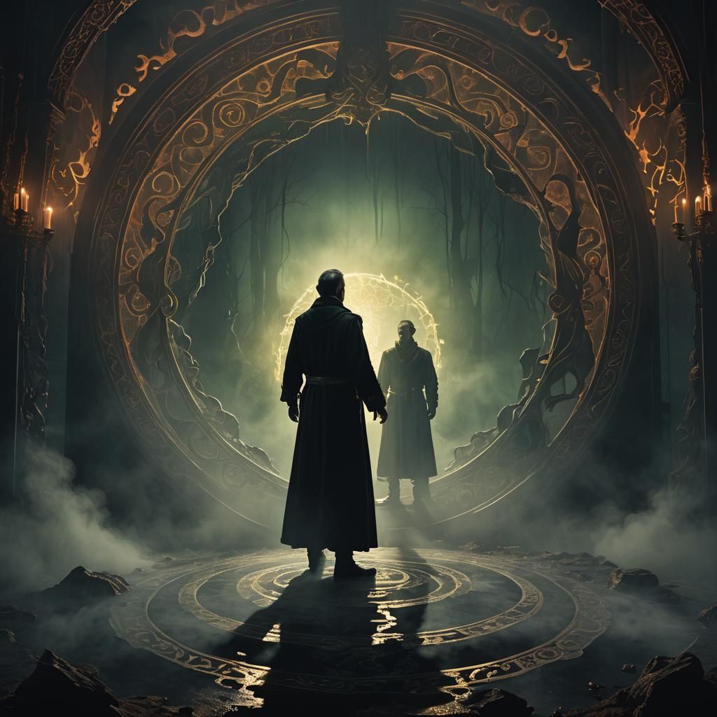 Master of Illusion Creates Copy in Ritual Circle