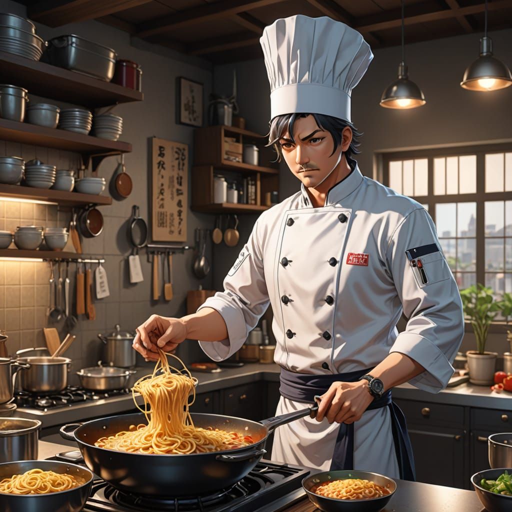 Manga Chef Torn Between Curiosity and Caution in His Ramen K...