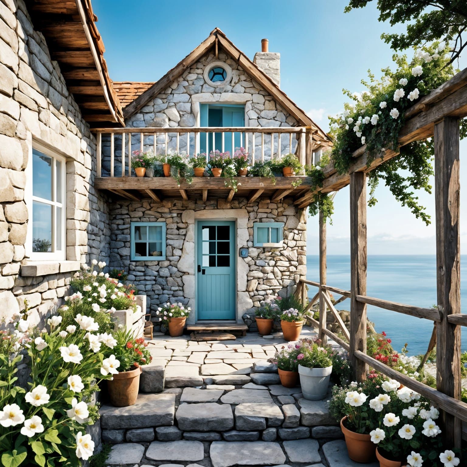 Beautiful Coastal Cabin with Sea View