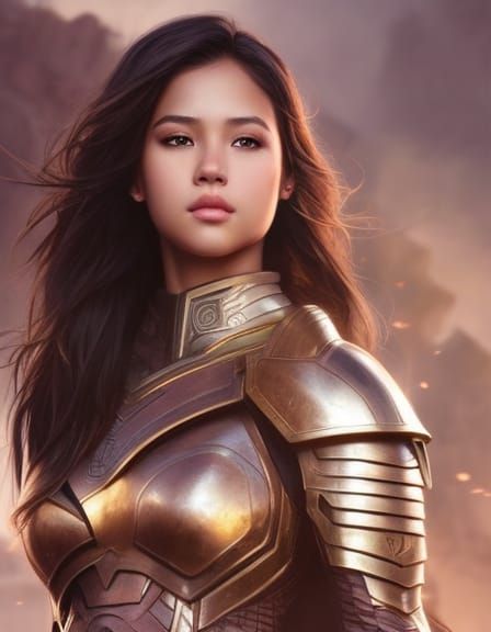 Warrior Girl from the Southern Lands 11