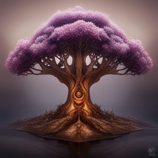 Yggdrasil Tree in Viking World: Realistic Concept Art