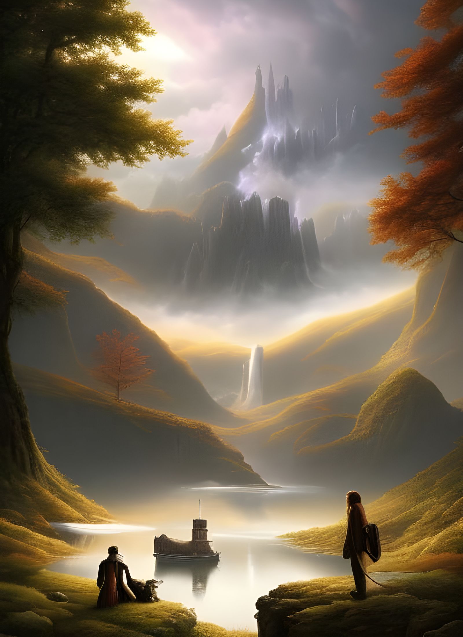 Mystical Woods: Surreal Sci-Fi Fantasy Art