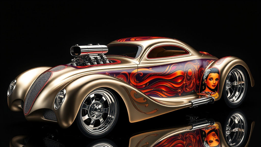 Nitrous Gasser with Manga Graphics and Sleek Design