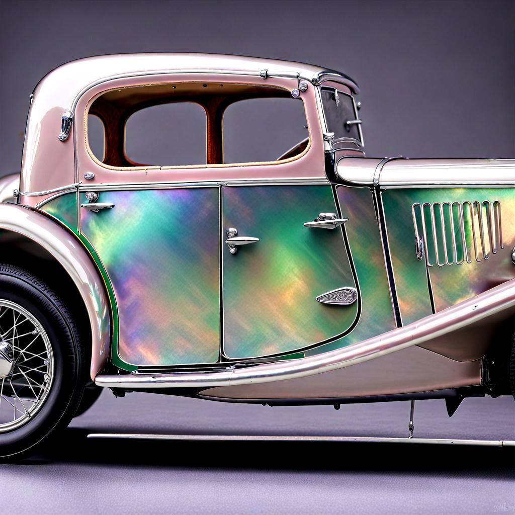 MG TA Allingham Coupe: Iridescent Pearl Finish