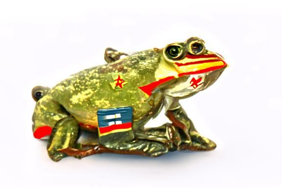 Communist frog