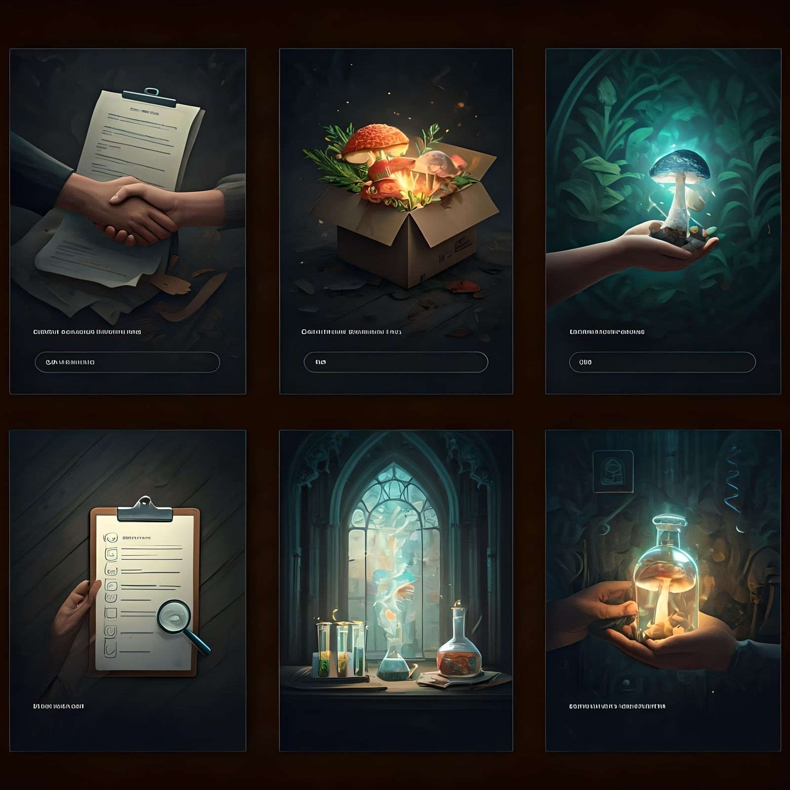 Mushroom and Herb Receipt and Handling Process