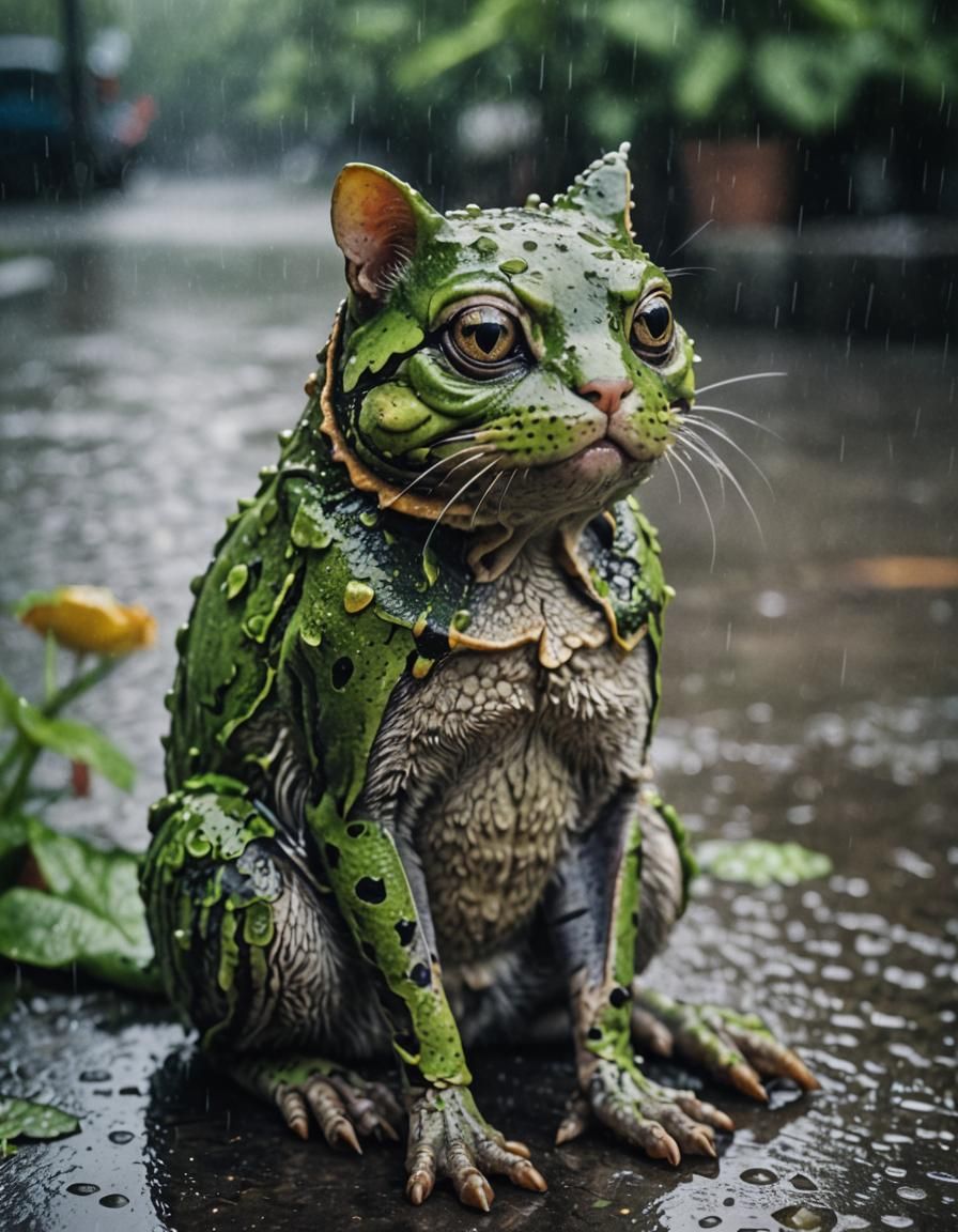 Frog Cat 🐸😄